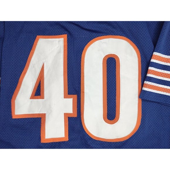 Vintage Gale Sayers Jersey Chicago Bears Mitchell & Ness 1965 Navy Sz 54 XXL - Picture 10 of 11